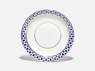 Чашка с блюдцем для бульона Молодежная Кобальтовая сетка арт. 81.13919.00.1