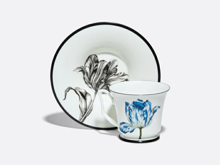 Подарочный набор чашка с блюдцем, форма Юлия рисунок Сысоев. Волшебный сад V арт. 81.30916.00.1, 