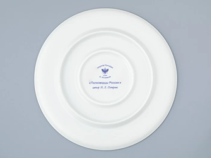 Бокал с блюдцем в подарочной упаковке, форма Гранд, рисунок Полководцы России Александр Суворов, арт. 81.32549.00.1, 