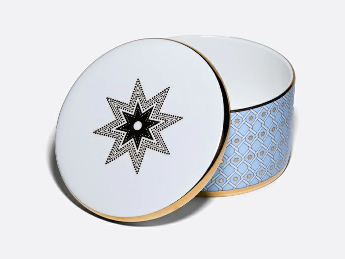 Подарочный набор шкатулка форма Идиллия рисунок Азур арт. 81.28257.00.1, 