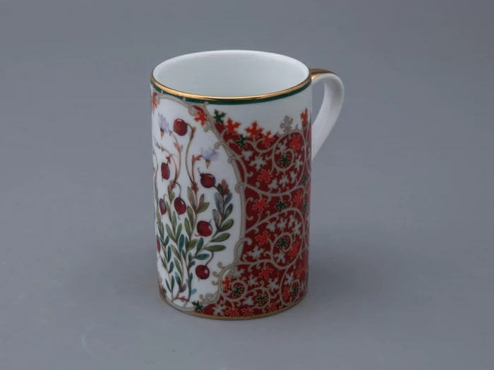 Бокал 400 мл в подарочной упаковке, форма Соло, рисунок Клюква заповедная, арт. 81.34281.00.1, 