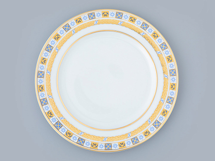 Сервиз чайный на 6 персон 21 предмет, форма Банкетная, рисунок Кронштадт, арт. 81.32240.00.1