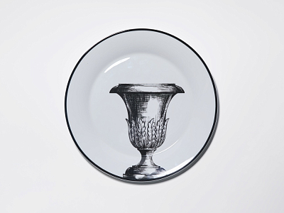 Тарелка плоская 260 мм, в подарочной упаковке, форма Юлиана рисунок Волшебный сад XII, арт. 81.34183.00.1