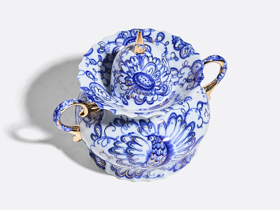 Сахарница Шатровая Поющий сад арт. 80.00647.00.1