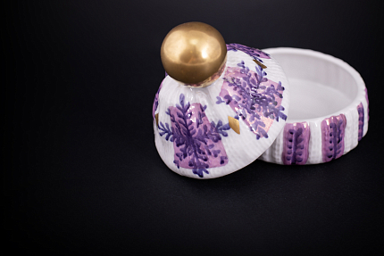 Шкатулка Детская шапочка, рисунок Снежинка, арт 60.16424.00.1