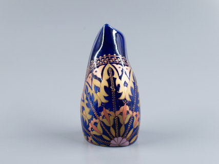 Скульптура Кот сидящий, рисунок Витраж, арт 82.84887.00.1, 