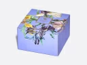 Чашка с блюдцем L’Art des Fleurs (Искусство цветов) в подарочной упаковке, форма Весенняя 2, рисунок Аметистовое пламя, арт 81.33403.00.1, 