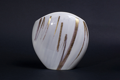 Ваза форма Вечерний цветок, рисунок Атмосферные явления 2, арт. 60.15870.00.1