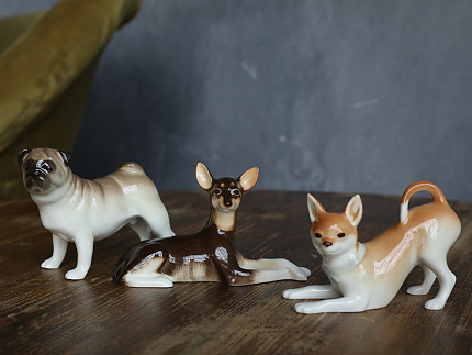 Скульптура Русский той-терьер Мио арт. 82.83021.00.1