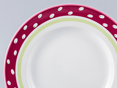 Тарелка мелкая 240 форма Плоская рисунок Весенний бриз , арт. 80.98408.00.1