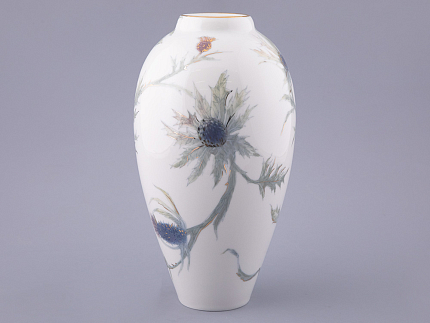 Ваза форма Фрезия рисунок Репейник, арт. 80.48115.00.1