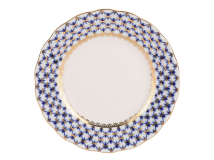 Сервиз чайный форма Тюльпан рисунок Кобальтовая сетка, 6 персон 20 предметов, арт. 81.11141.03.1, 