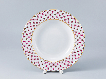 Сервиз столовый форма Молодежная рисунок Сетка-Блюз-2, 6 персон 24 предмета, арт. 81.26393.00.1