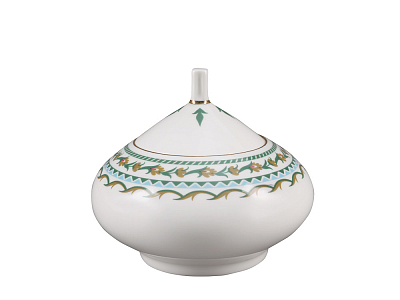 Сахарница форма Купольная, рисунок Восточная вязь, арт 80.96298.00.1