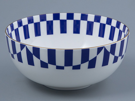 Салатник 160 мм Восточная рисунок Да и нет Синий арт. 80.44735.00.1