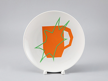 Декоративная тарелка в подарочной упаковке 195 мм, форма Эллипс рисунок Crab mag 3, арт. 81.29505.00.1