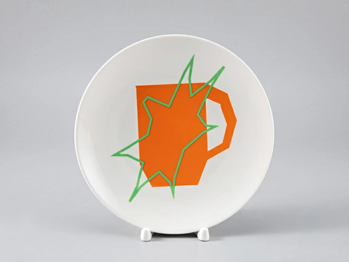 Декоративная тарелка в подарочной упаковке 195 мм, форма Эллипс рисунок Crab mag 3, арт. 81.29505.00.1, 