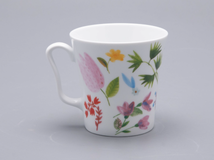 Бокал с блюдцем форма Ленинградский рисунок Primavera (Примавера), арт. 81.34502.00.1, 