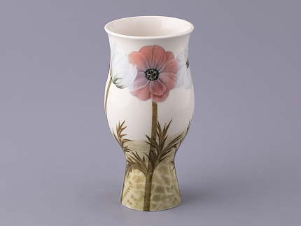 Ваза форма Цветок рисунок Анемоны, арт. 80.48118.00.1