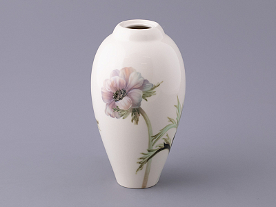 Ваза форма Фрезия, рисунок Анемоны, арт. 80.48117.00.1