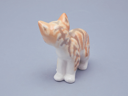 Скульптура Кошка рыжая арт. 82.44488.00.1