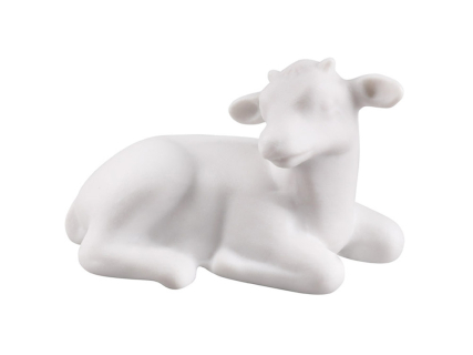 Скульптура форма Бычок-малыш рисунок Белый арт. 82.65165.00.1, 