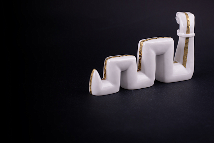 Скульптура Золотой меандр, арт 62.06022.00.1