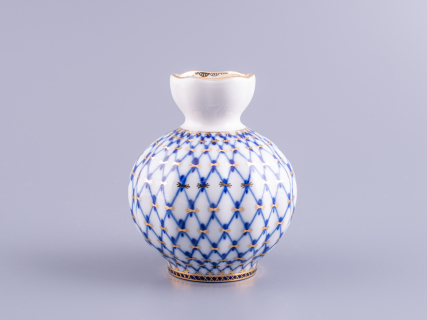 Ваза для цветов Тюльпан Кобальтовая сетка арт. 80.04257.00.1, 