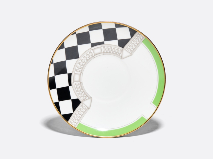 Чашка с блюдцем 165 мл, форма Майская, рисунок Фонтан Большой Каскад, арт. 81.34933.00.1, 