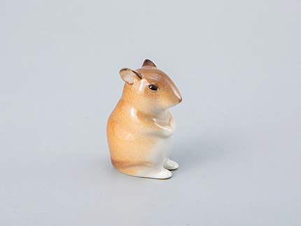 Скульптура форма Мышь малютка рисунок Бурая арт. 82.61109.00.1