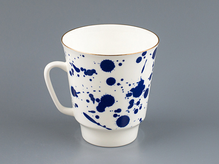 Чашка с блюдцем кофейная 165 мл.,  форма Майская, рисунок Splash арт. 81.27795.00.1