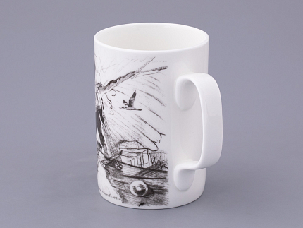 Бокал с крышкой в подарочной упаковке, форма Top. рисунок Путь на Север, арт. 81.32934.00.1