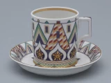Чашка с блюдцем чайная, форма Гербовая, рисунок Великая Русь 1, арт. 81.31999.00.1, 
