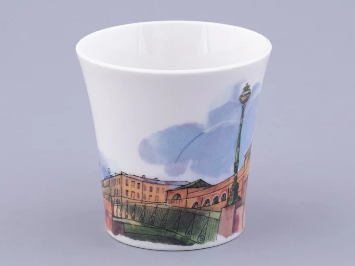 Бокал 360 мл форма Ленинградский рисунок Санкт-Петербург. Малоконюшенный мост  арт. 80.44857.00.1, 