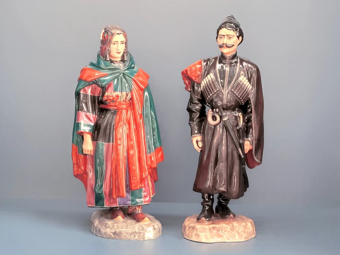 Скульптура Народности России, Лезгинская женщина, арт 82.89683.00.1, 