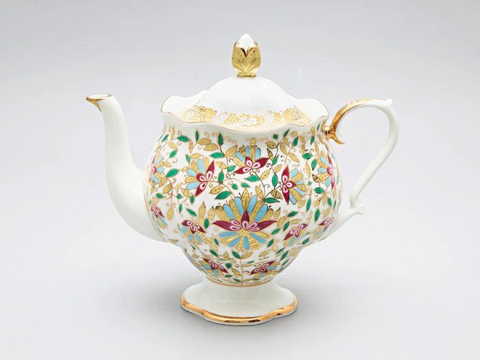 Сервиз чайный Наташа Розовые цветы, 6 персон 30 предметов арт. 81.15176.00.1, 