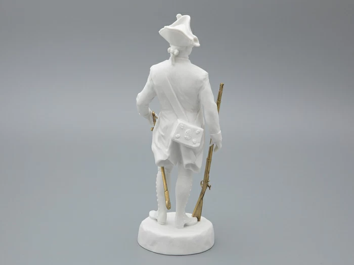 Скульптура Мушкетер эпохи Екатерины Великой, в подарочной упаковке, рисунок Белый бисквит, арт 81.31939.00.1, 