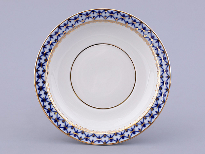 Чашка с блюдцем для бульона Молодежная Кобальтовая сетка арт. 81.13919.00.1