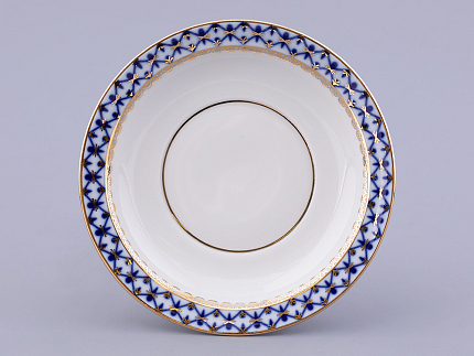 Чашка с блюдцем для бульона Молодежная Кобальтовая сетка арт. 81.13919.00.1