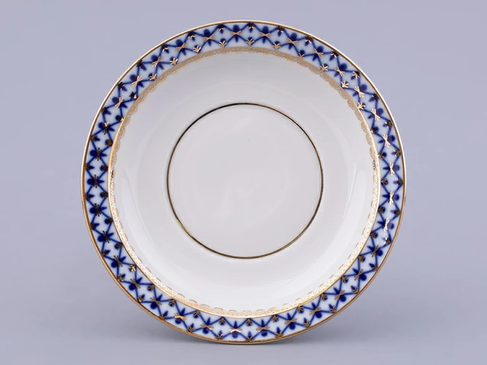 Чашка с блюдцем для бульона Молодежная Кобальтовая сетка арт. 81.13919.00.1, 