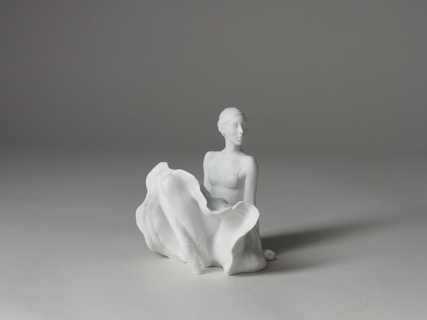 Скульптура форма В пуантах рисунок Белый арт. 82.91483.00.1, 