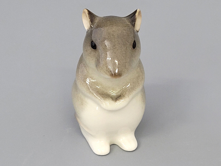 Скульптура форма Мышь малютка рисунок Палевая арт. 82.61110.00.1