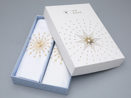 Комплект салфеток 45х45 с Вышивкой Звезда (2шт) арт 14.01074.03, 