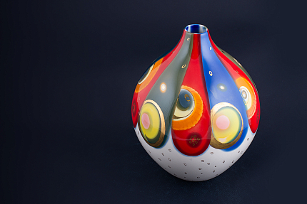 Ваза Георгина на форме Круглая малого размера, арт 60.13478.00.1