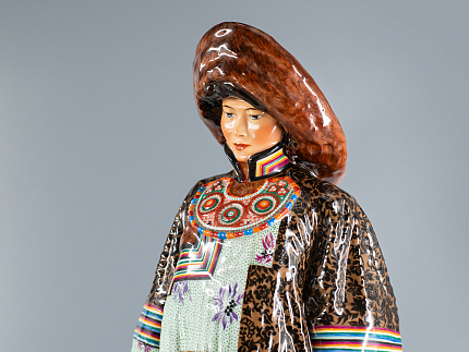 Скульптура Народности России Качинская женщина арт. 82.85842.00.1