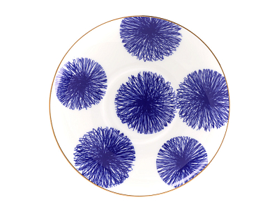 Чашка с блюдцем 165 мл форма Майская рисунок Fresh, арт. 81.27370.00.1