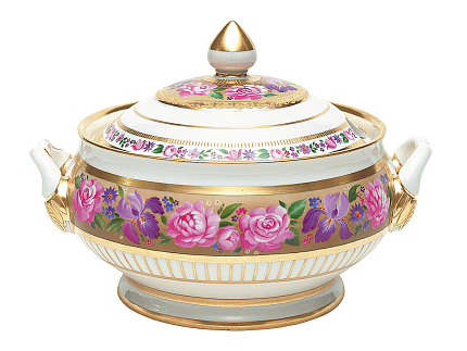 Супница форма Александрия рисунок Воспоминание арт. 80.58168.00.1