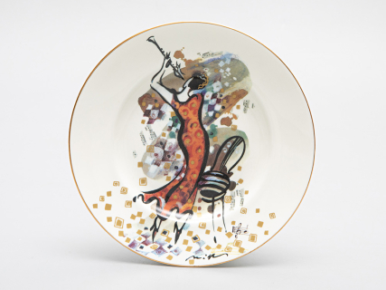 Трехпредметный комплект форма Майская рисунок "Семь нот от Миши Ленна" Си 165 мл арт. 81.30091.00.1, 