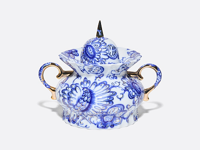 Сахарница Шатровая Поющий сад арт. 80.00647.00.1