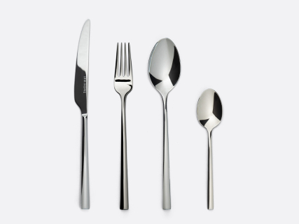 Комплект столовых приборов Модерн silver 4 персоны, 16 предметов арт. 14.12015.01, 
